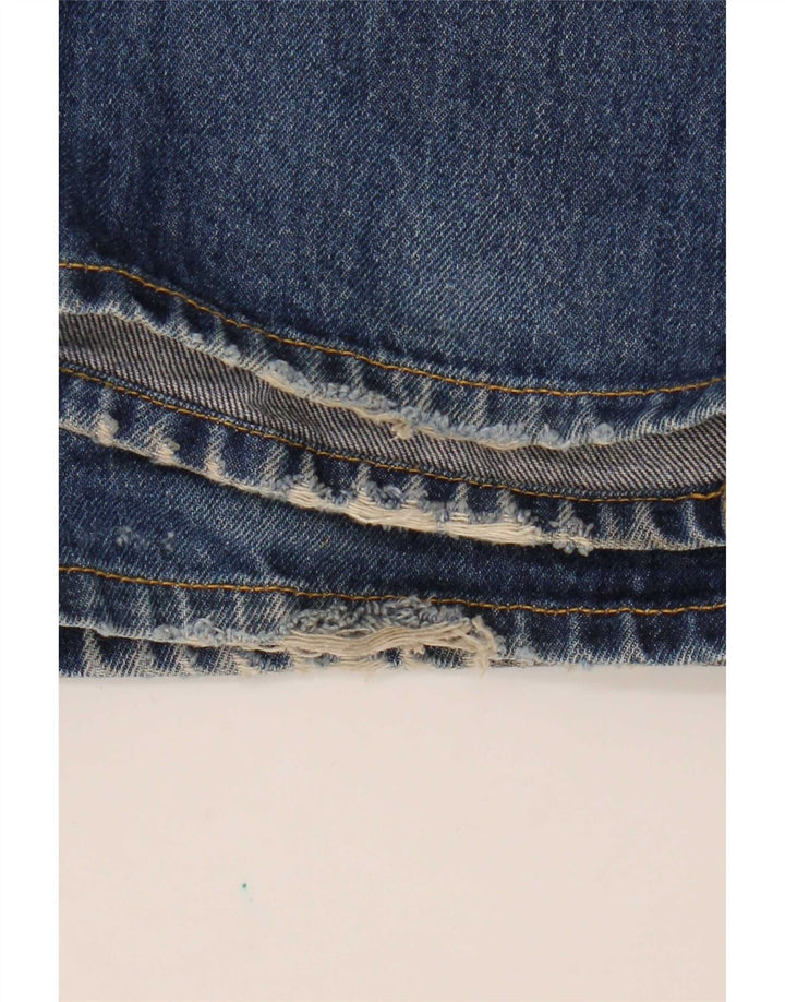 Lee Herren Ranger Bootcut Jeans W34 L30 Blaue Baumwolle