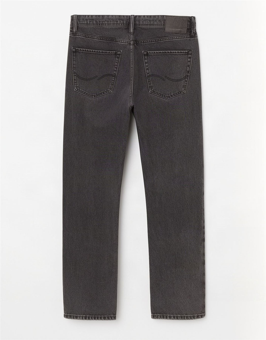 Jack & Jones Herren Straight Jeans W32 L32 Graue Baumwolle