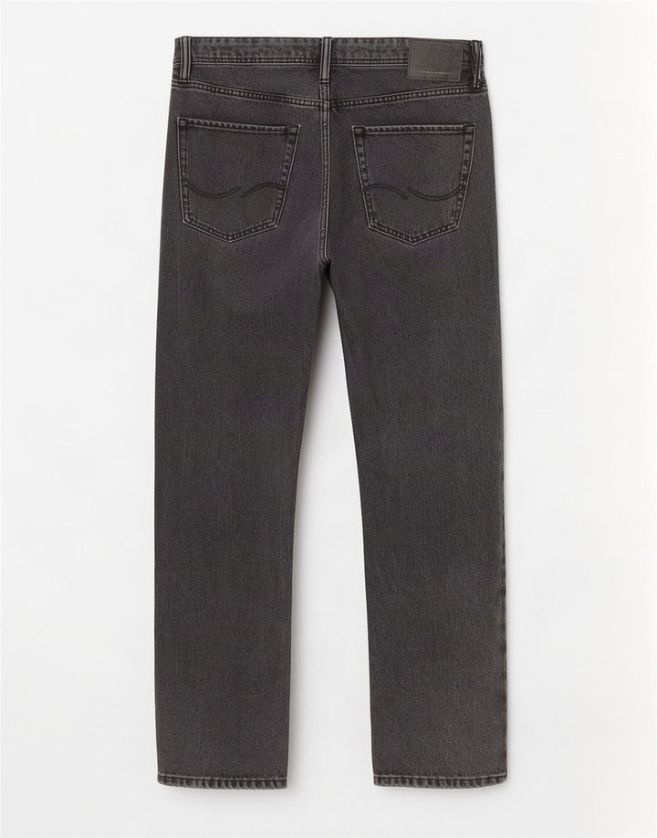 Jack & Jones Herren Straight Jeans W32 L32 Graue Baumwolle