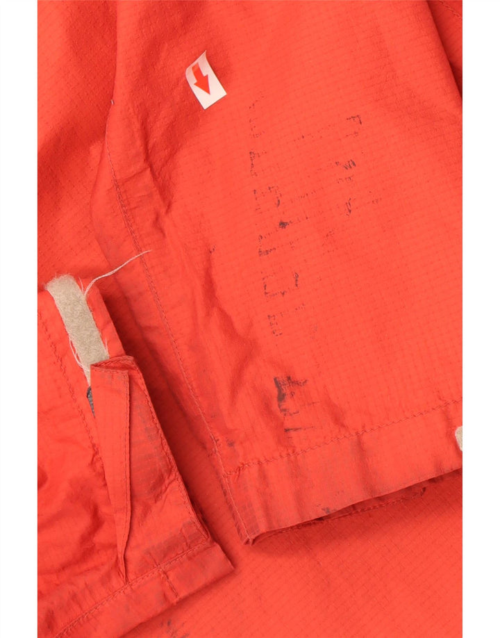 Berghaus Damen-Windbreaker-Jacke mit Kapuze, übergroß, Gr. 10, Orange