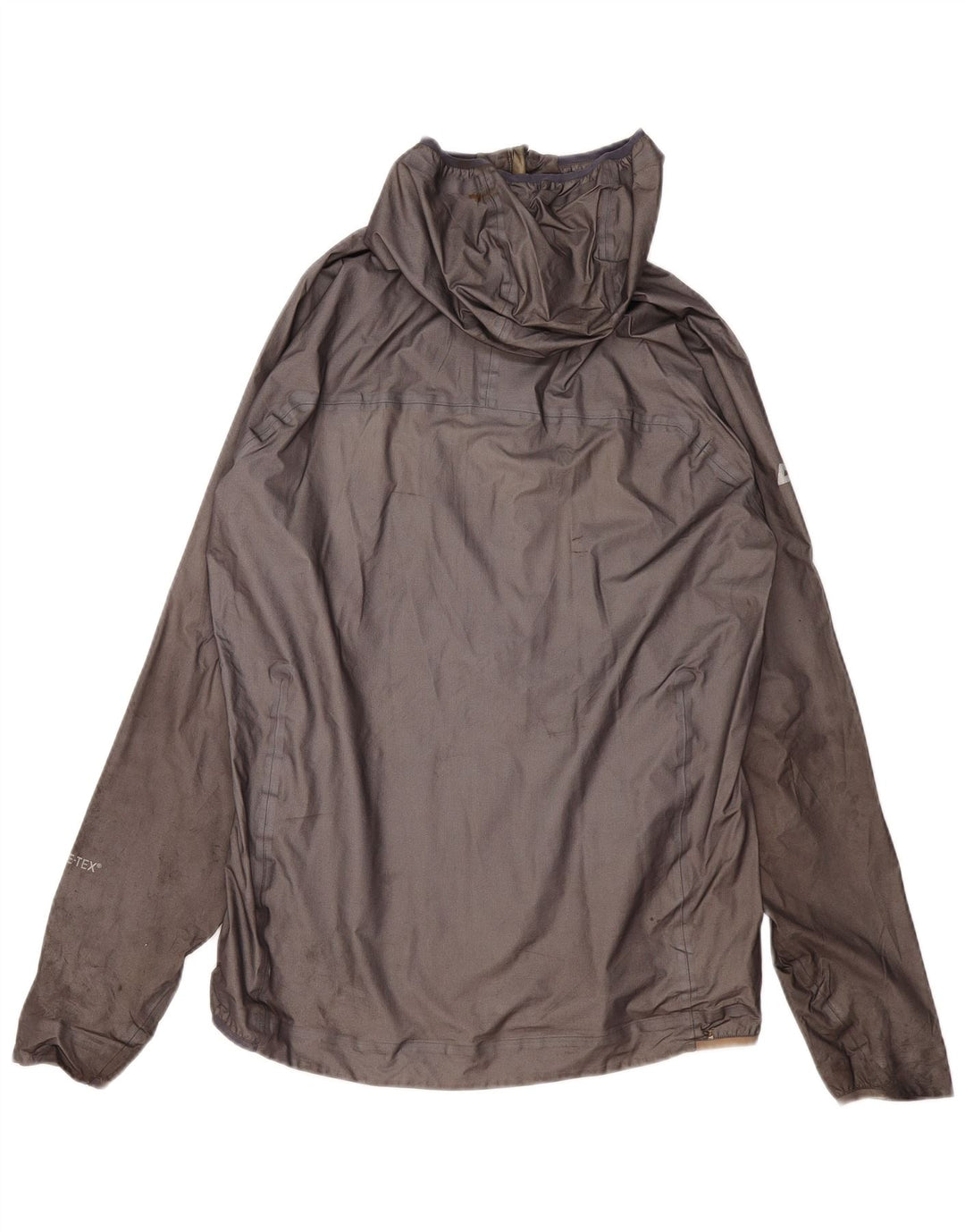 MOUNTAIN EQUIPMENT Damen-Regenjacke mit Kapuze, UK 14, Größe L, Grau