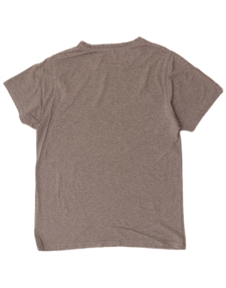 New Era Herren-T-Shirt mit Grafik, Größe L, Grau, Baumwolle