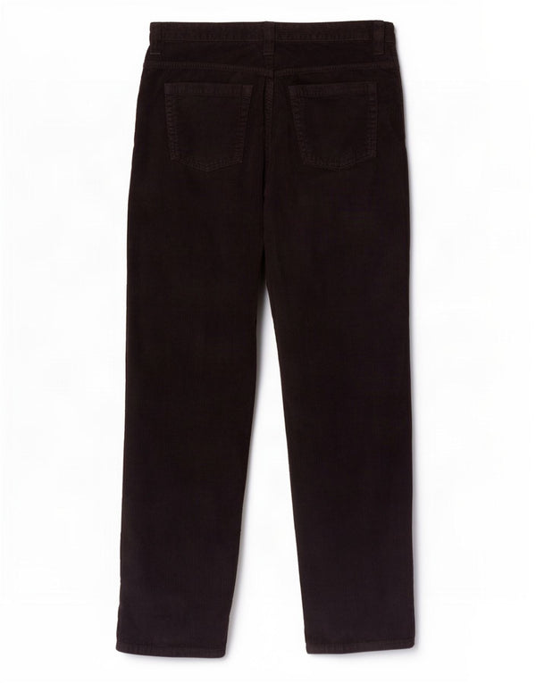 Emporio Armani Mens Jade Straight Corduroy Trousers W33 L36 Navy Blue