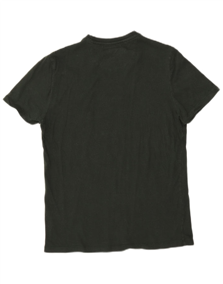Jack Wills Herren Salcombe Devon T-Shirt-Oberteil Mittel Khaki