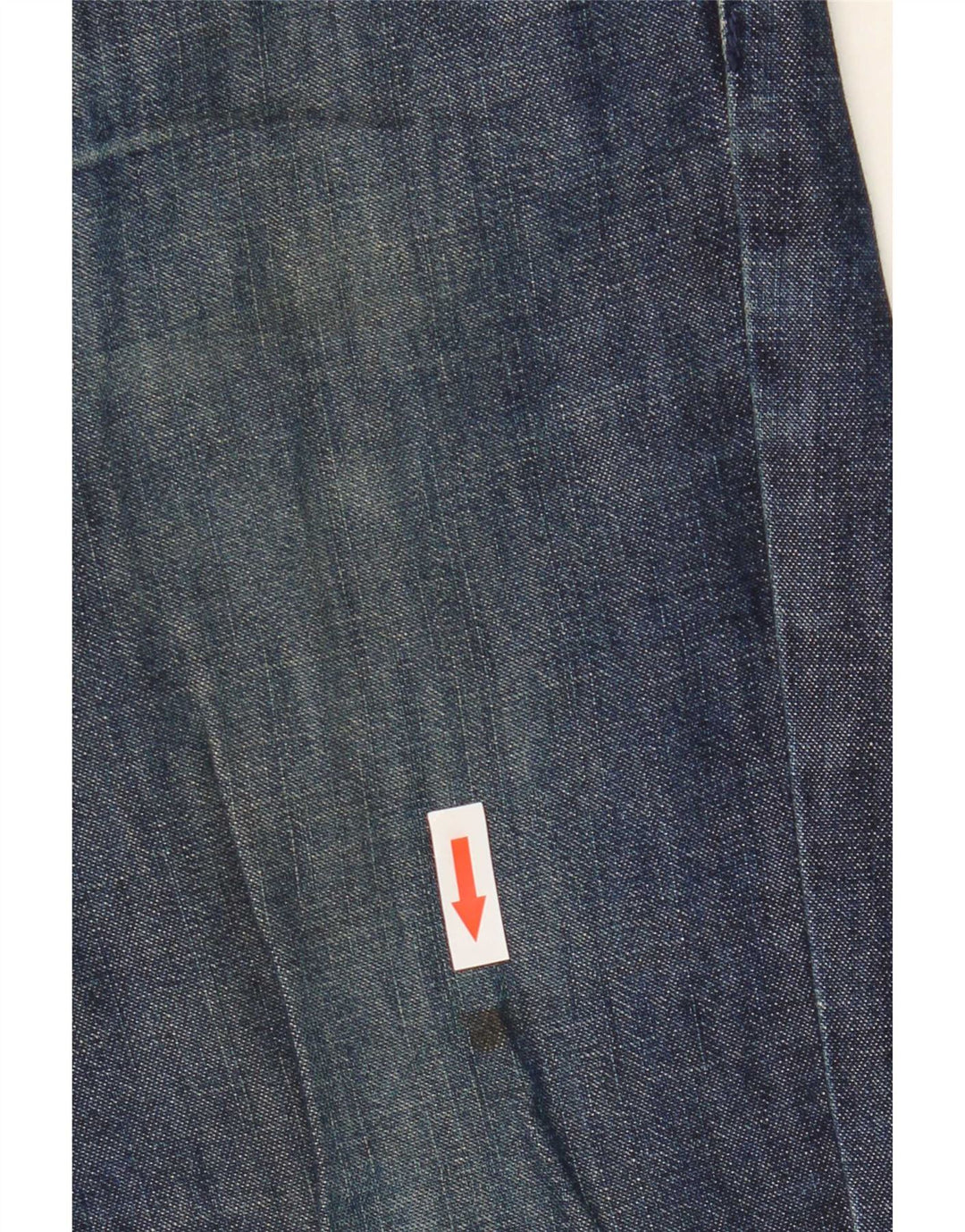 Armani Damen Straight Jeans W36 L26 Marineblaue Baumwolle