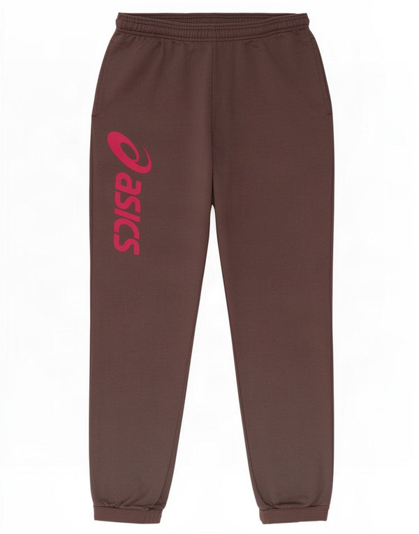 Asics Damen Grafik-Trainingshose, Jogginghose, UK 14, Mittelgrau, Polyester