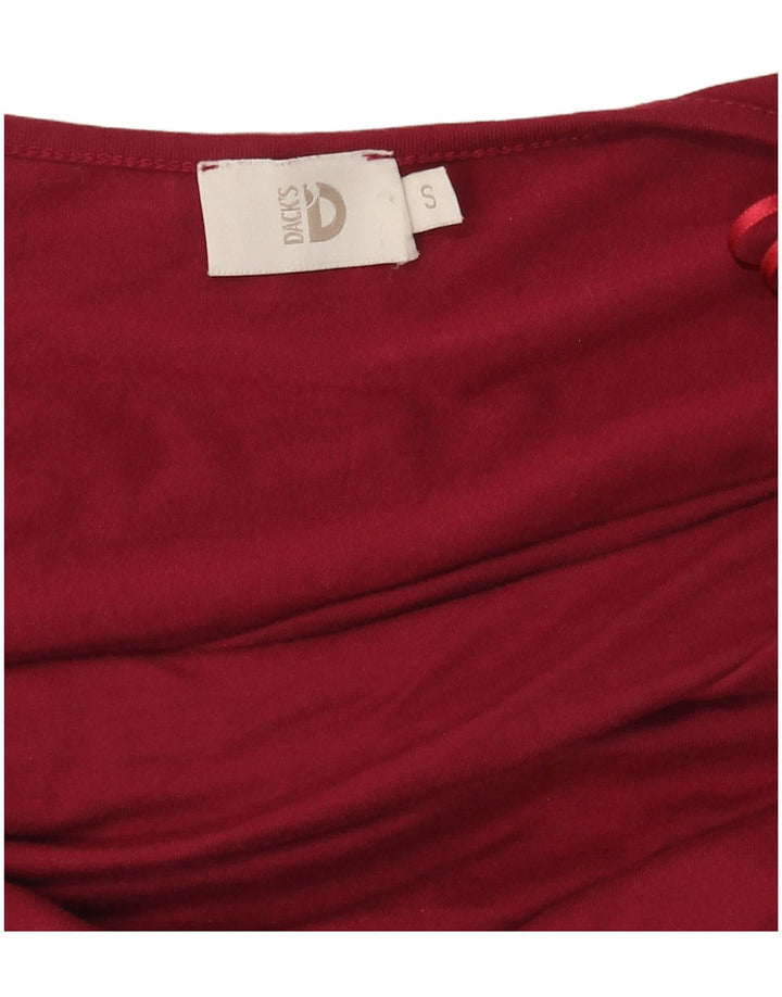 Dack's Damen Top Langarm UK 10 Small Rot