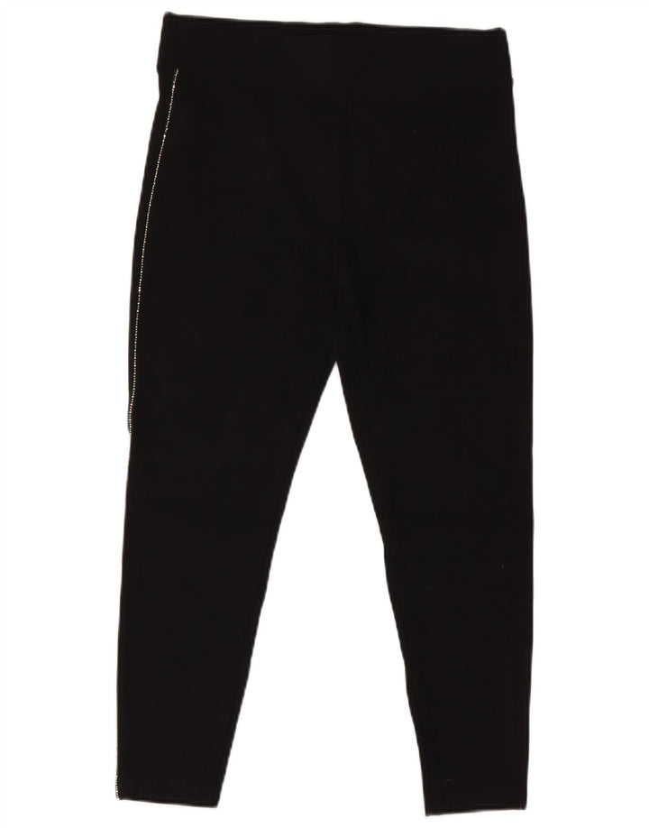 Marks & Spencer Damen Leggings UK 12 Mittelschwarze Viskose