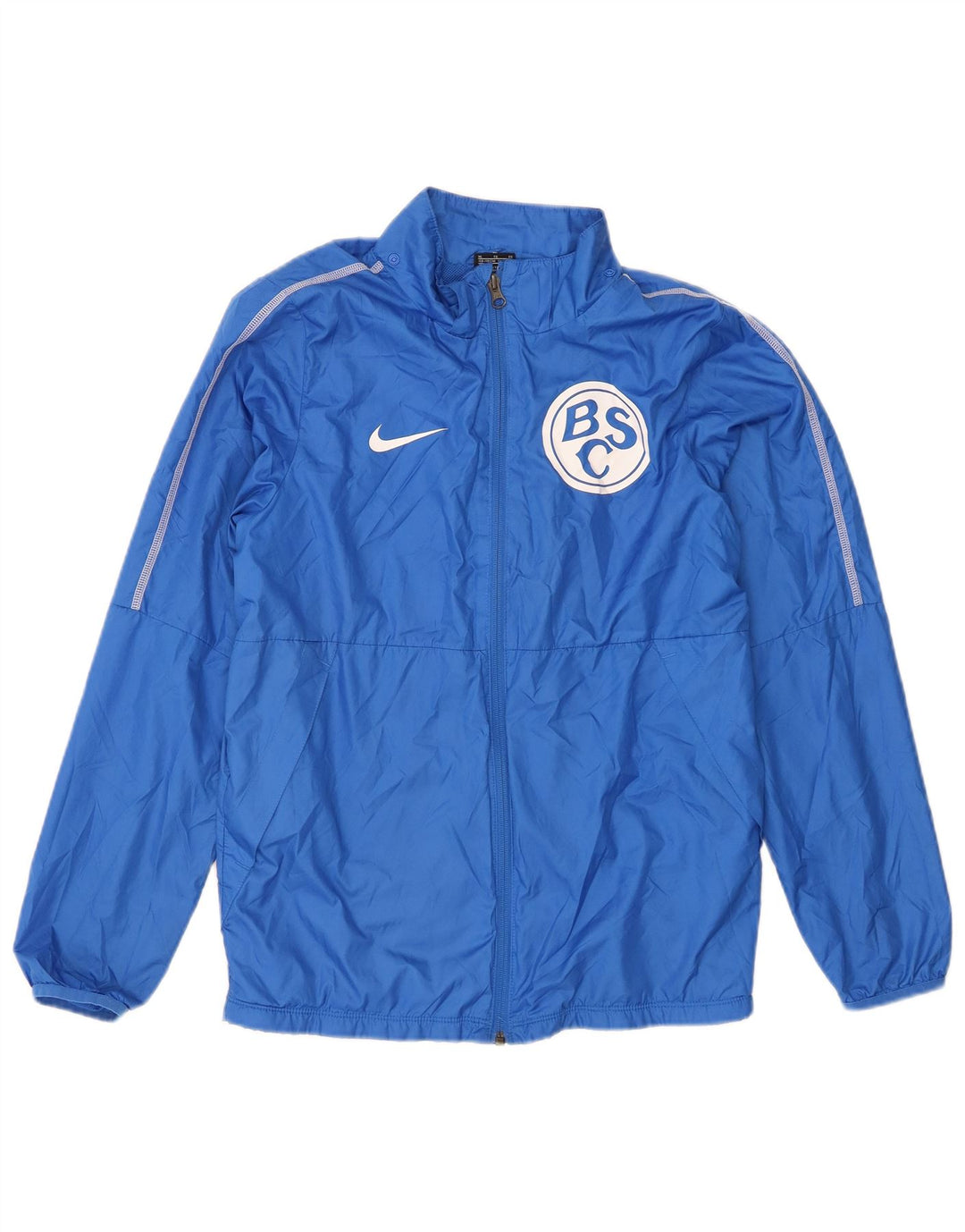 Nike Jungen Hertha BSC Grafik-Trainingsanzugoberteil, Jacke, 13–14 Jahre, XL, Blau