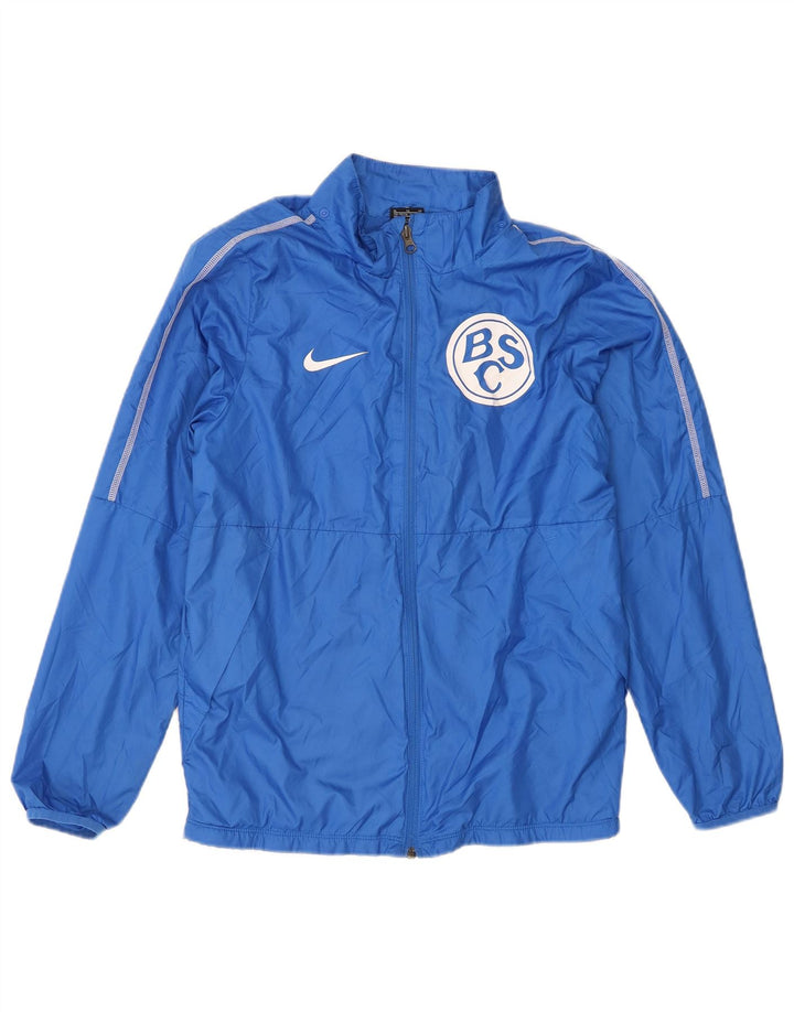 Nike Jungen Hertha BSC Grafik-Trainingsanzugoberteil, Jacke, 13–14 Jahre, XL, Blau
