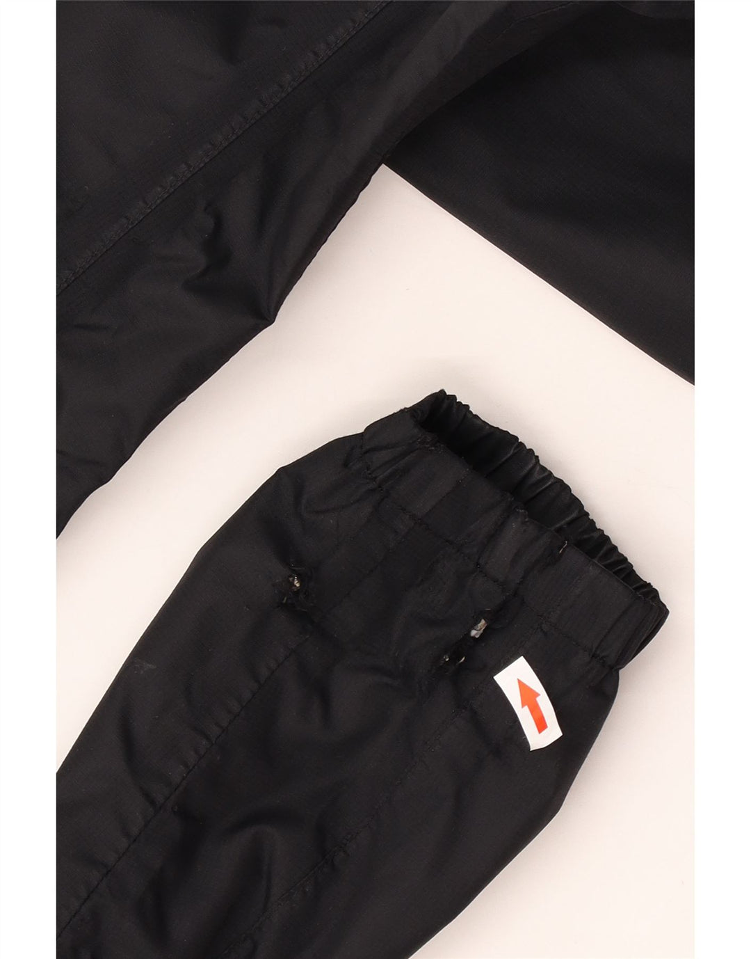 Berghaus Jungen-Regenjacke mit Kapuze, 11–12 Jahre, schwarzes Nylon