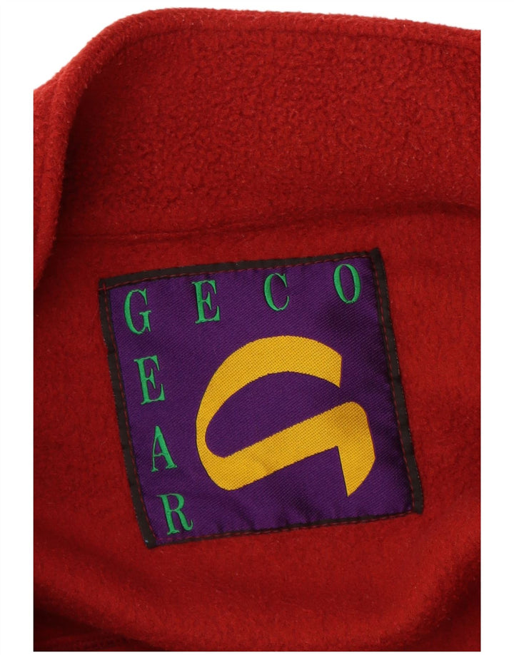 GEAR Herren Fleecejacke UK 42 XL Rot