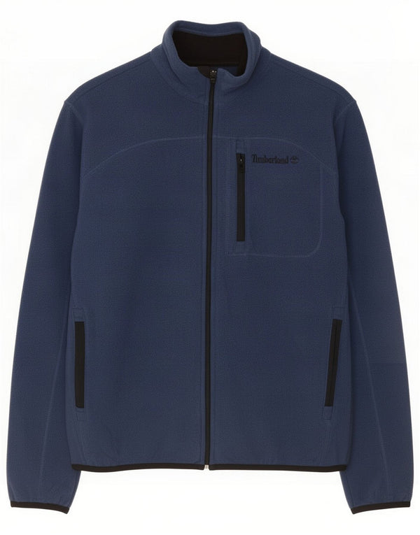 Timberland Herren Fleecejacke UK 36 Small Blue Polyester