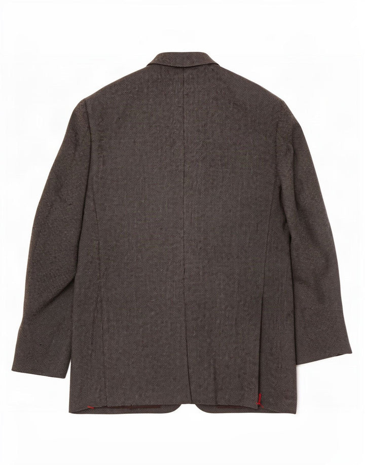 Marks & Spencer Herren-Blazer mit 2 Knöpfen, UK 40, mittelgraue Wolle