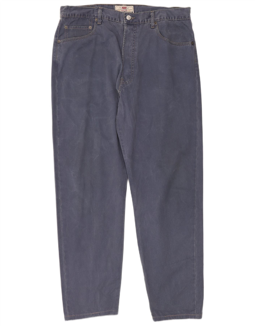LEVI'S Herren 451 Tapered Jeans W38 L30 Blaue Baumwolle
