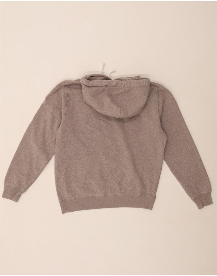 JACK WILLS Damen-Kapuzenpullover mit Grafik, übergroß, UK 6, XS, Grau, Baumwolle
