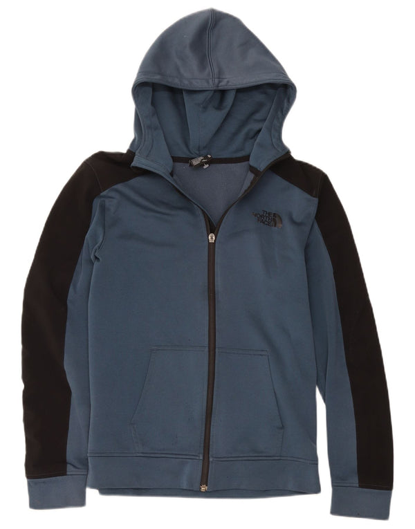 The North Face Jungen-Kapuzenpullover mit Reißverschluss, 14–15 Jahre, XL, Blau, Farbblock