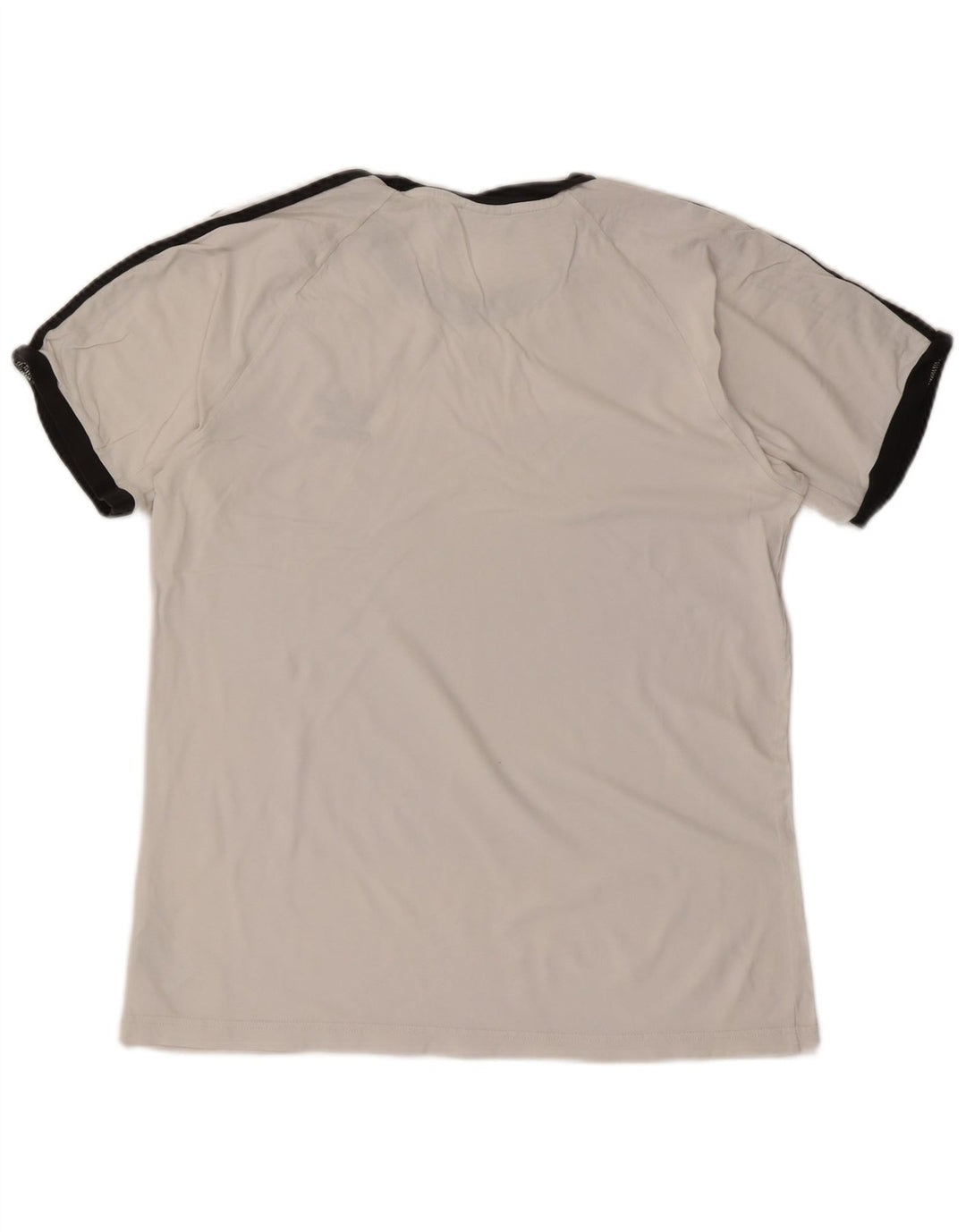 ADIDAS Herren T-Shirt Top Große weiße Baumwolle
