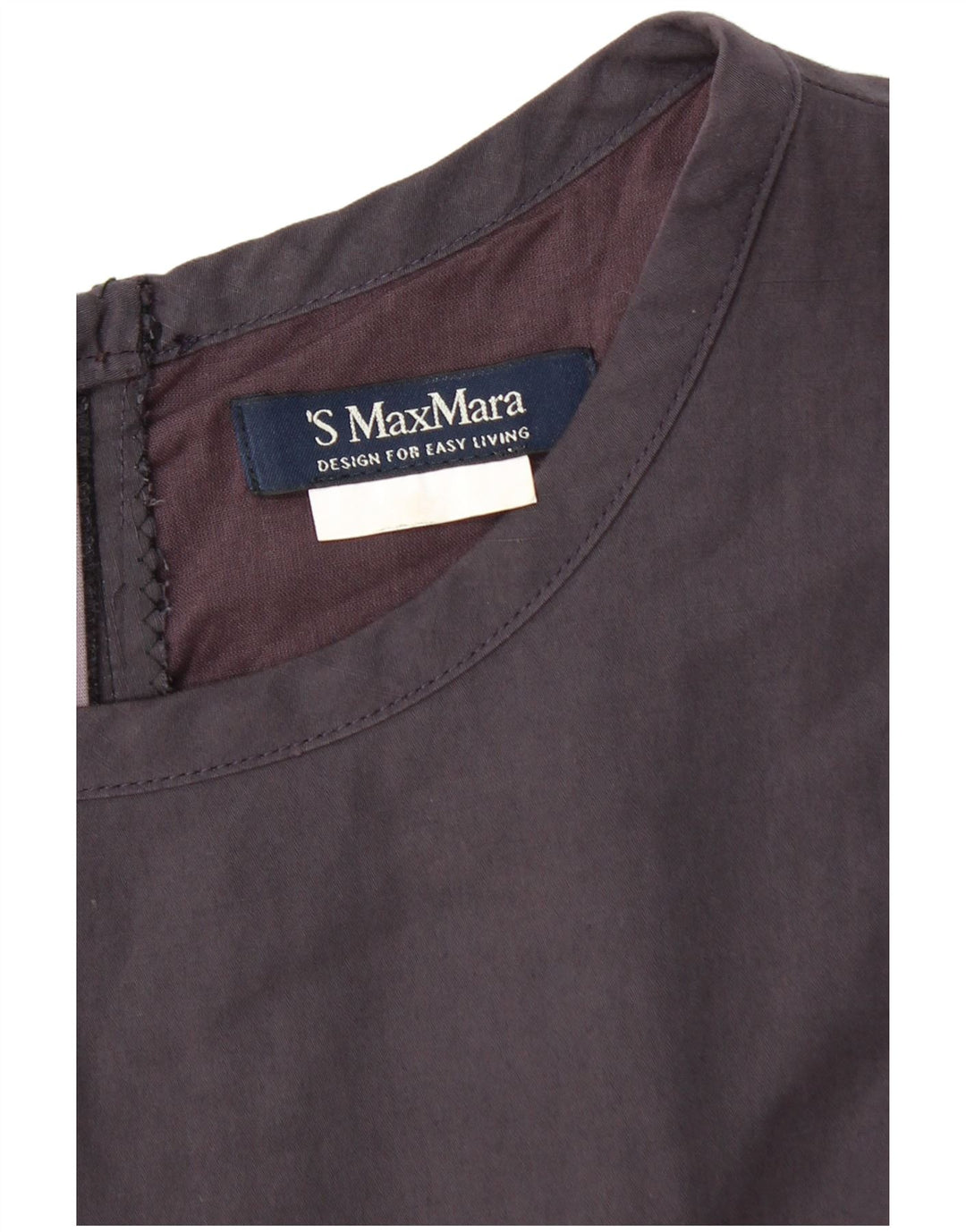 Max Mara Damen Ärmelloses Etuikleid UK 12 Mittelviolett