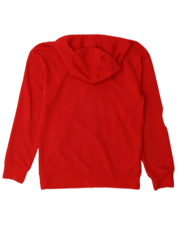 Champion Mädchen-Kapuzenpullover mit grafischem Reißverschluss, 11–12 Jahre, Größe L, Rot