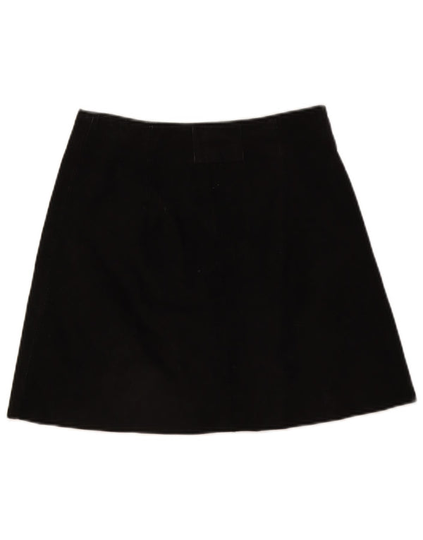 Vintage Damen Minirock W27 Small Schwarz