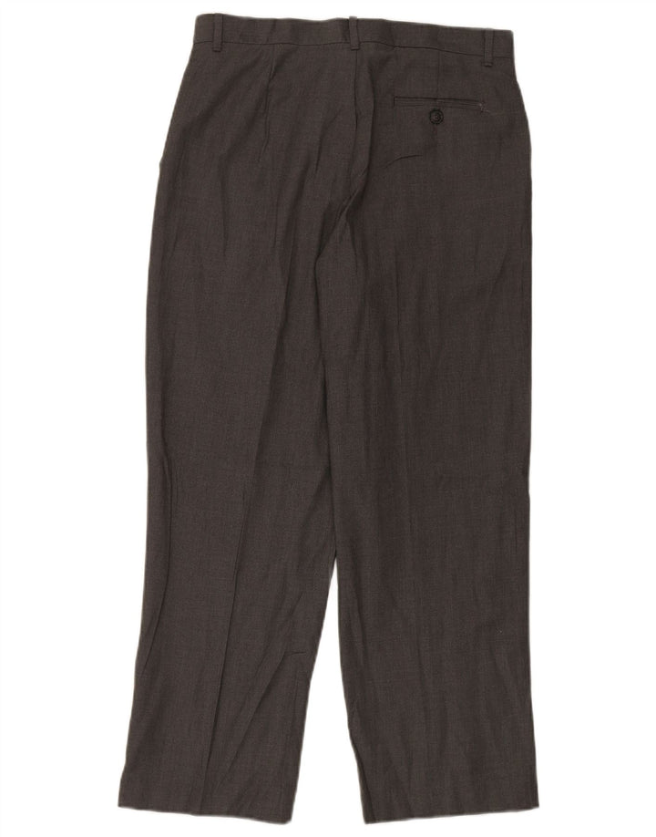 Chaps Jungen Husky Straight Chino Hose 13–14 Jahre W30 L28 Grau Polyester