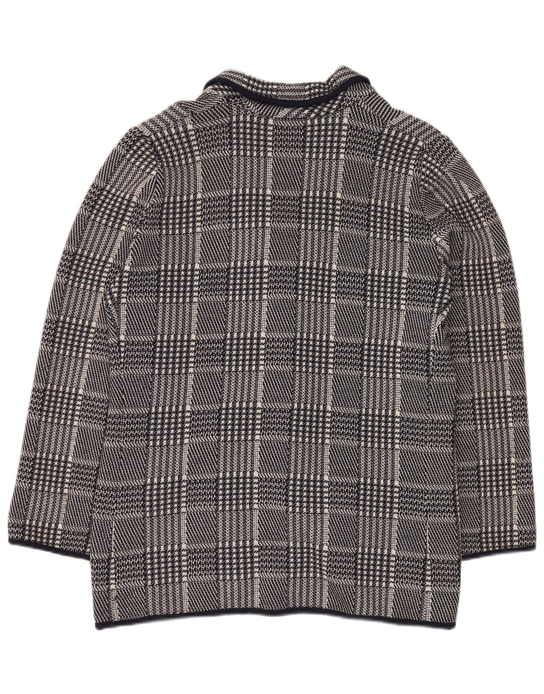 VALENTINO Damen Miss V Blazer Jacke IT 48 XL Marineblauer Hahnentritt