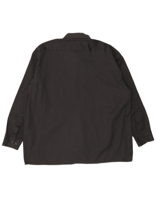 Dickies Herrenhemd 2XL Schwarz Polyester