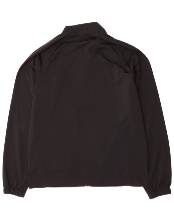 Nike Herren-Trainingsanzug-Oberjacke, Mittelschwarzes Polyester