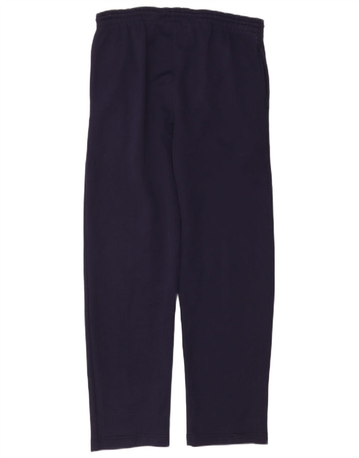 Reebok Herren-Trainingshose mit Grafik, groß, marineblaues Polyester