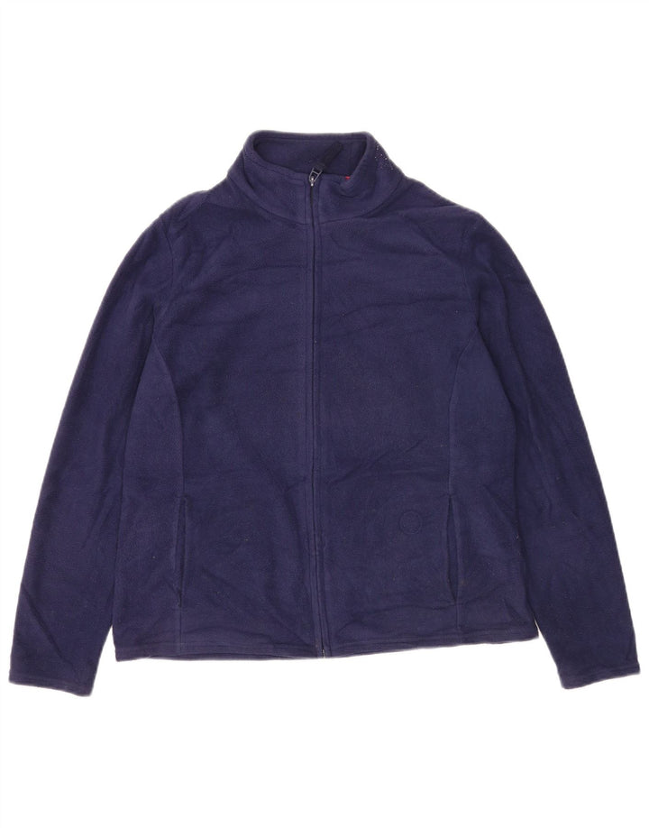 Marks & Spencer Damen Fleecejacke UK 16 Large Marineblau