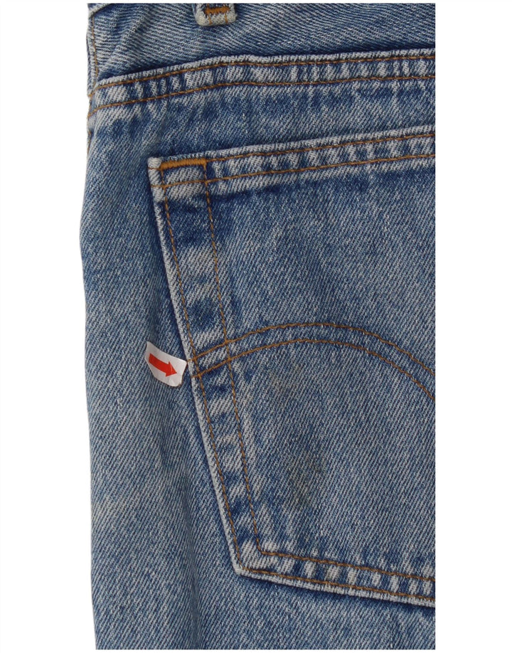 LEVI'S Mens 501 Straight Jeans W38 L26 Blue Cotton