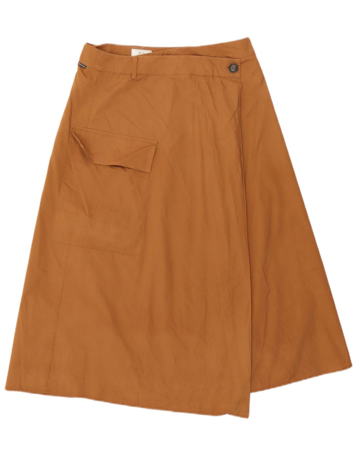 Woolrich Damen Wickelrock Medium W28 Braun