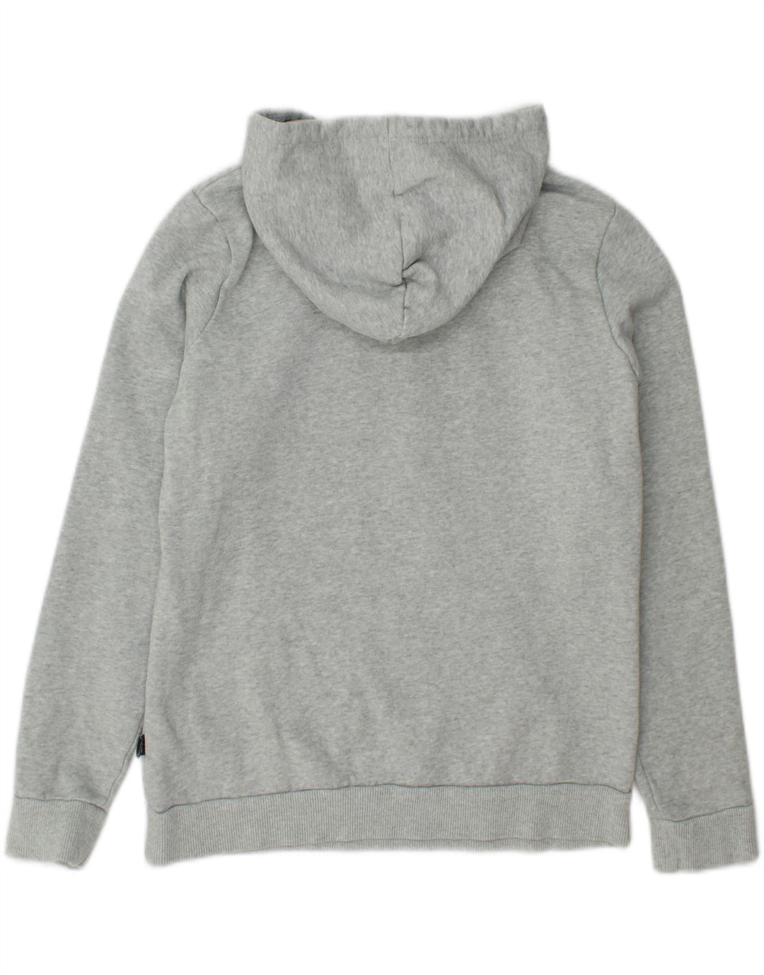 PUMA Boys Hoodie Jumper 10-11 Years Medium Grey Cotton Vintage Puma and Second-Hand Puma from Messina Hembry 