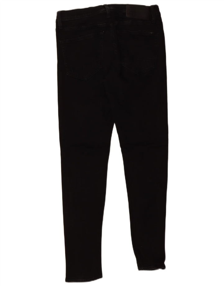 G-Star Herren 3301 Slim Jeans W32 L32 Schwarze Baumwolle