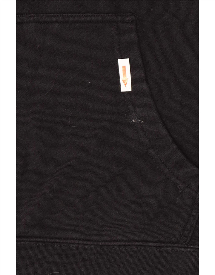 Hurley Herren-Kapuzenpullover mit Grafik, Größe S, Schwarz