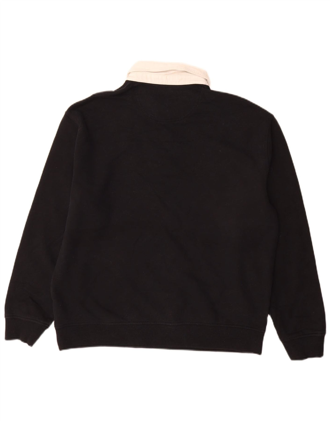 Marks & Spencer Herren-Sweatshirt mit entspannter Passform, groß, Schwarz, Farbblock