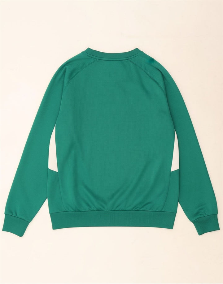 PUMA Herren-Sweatshirt-Pullover, großes grünes Farbblock-Polyester