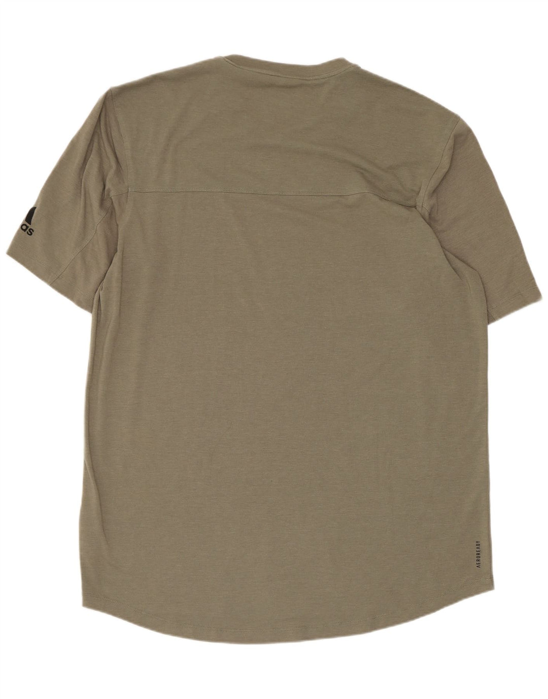 Adidas Herren Aeroready T-Shirt Top Large Khaki Polyester