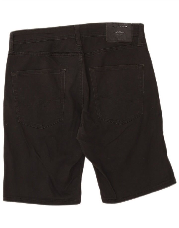 Jack & Jones Herren Regular Casual Shorts Medium W32 Schwarz Baumwolle