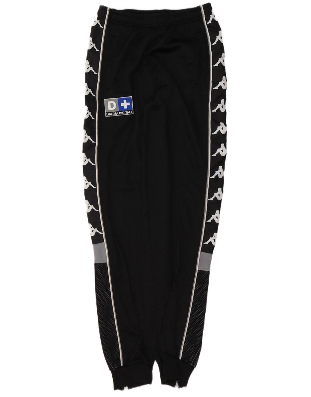 KAPPA Herren Gara Trainingshose, Jogginghose, Größe S, Schwarz, Farbblock