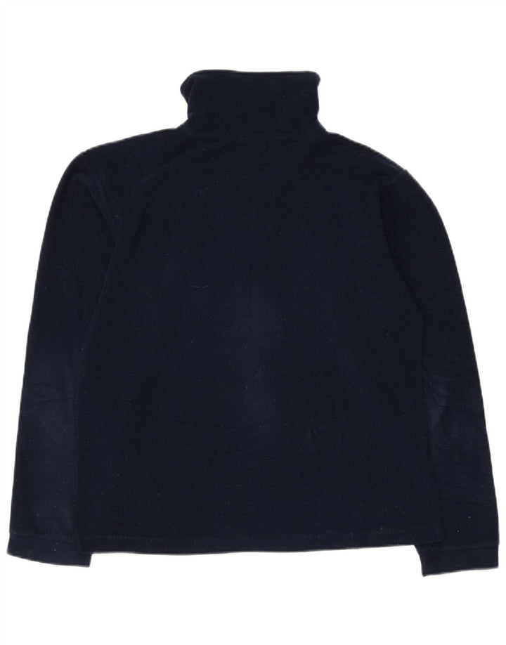 Champion Damen-Fleecepullover mit Reißverschluss, UK 14, Mittelmarineblau