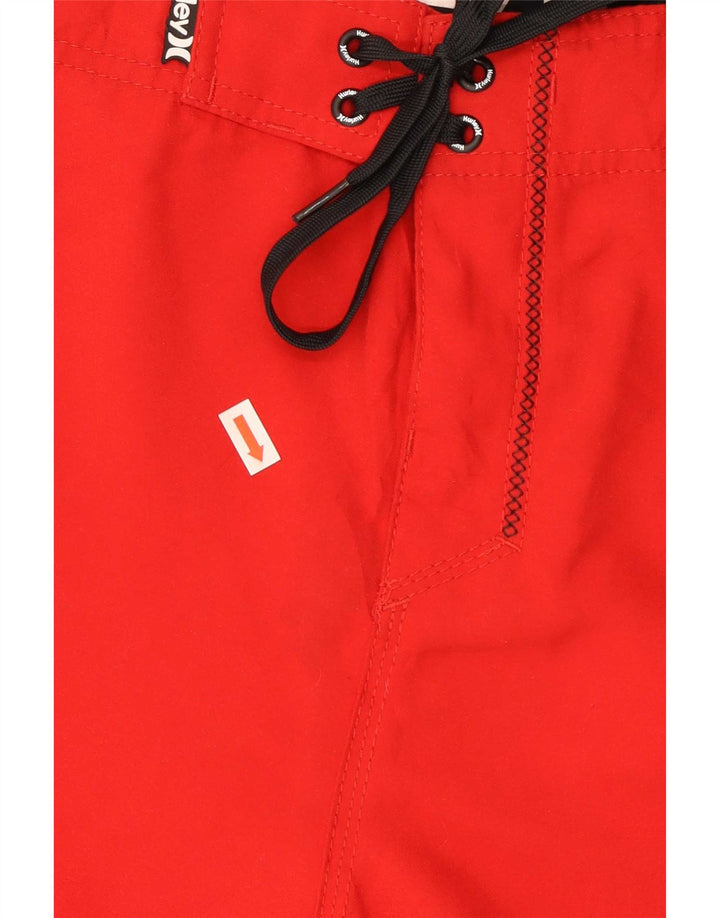 Hurley Herren Badeshorts Mittelrotes Polyester