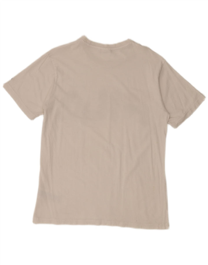Fila Herren-T-Shirt mit Grafik, mittelweiße Baumwolle