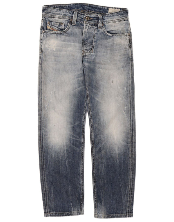 Diesel Mädchen Larkee-TJ Distressed Tapered Jeans 13–14 Jahre W30 L27 Blau