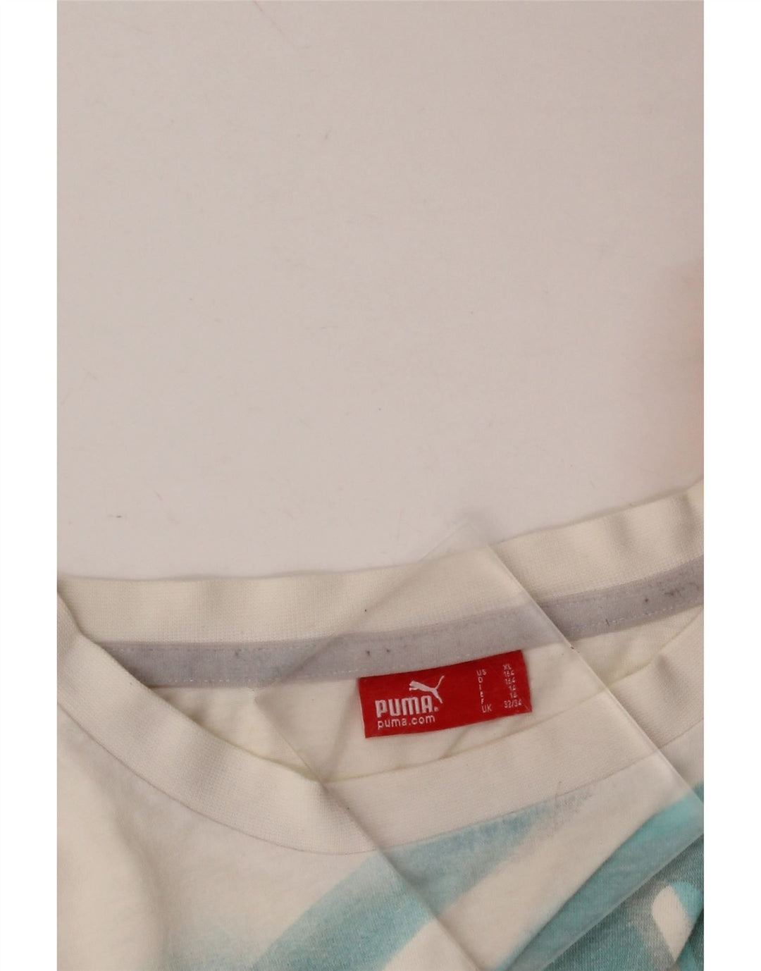 PUMA Jungen Graphic T-Shirt Top 13-14 Jahre Weiß