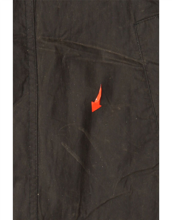 Barbour Herrenjacke aus gewachster Baumwolle, UK 38, mittelgrau, Baumwolle, klassisch