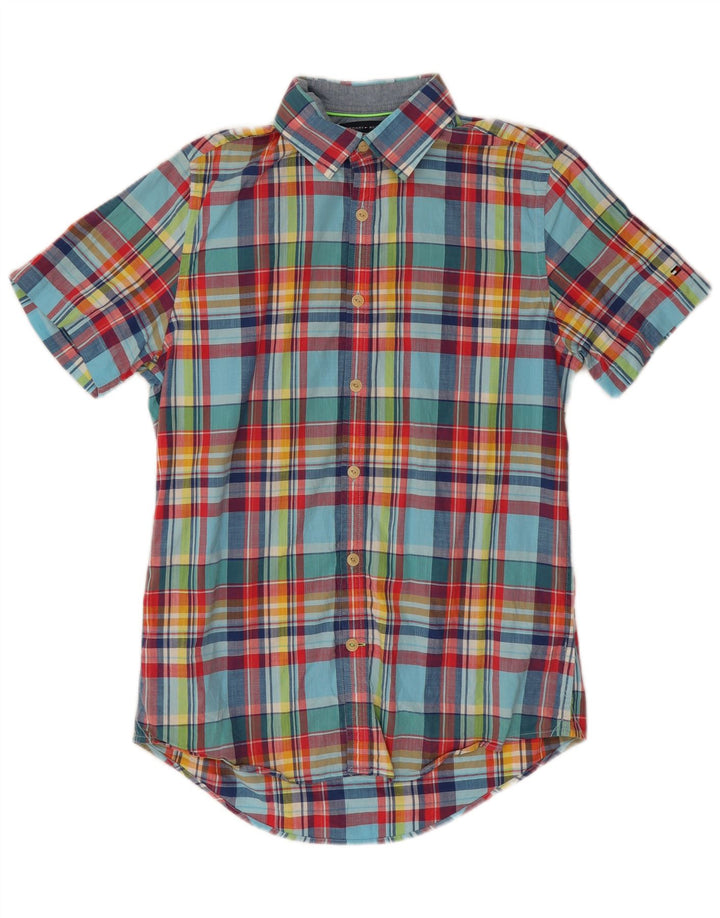 Tommy Hilfiger Herren New York Fit Hemd, klein, mehrfarbig, kariert