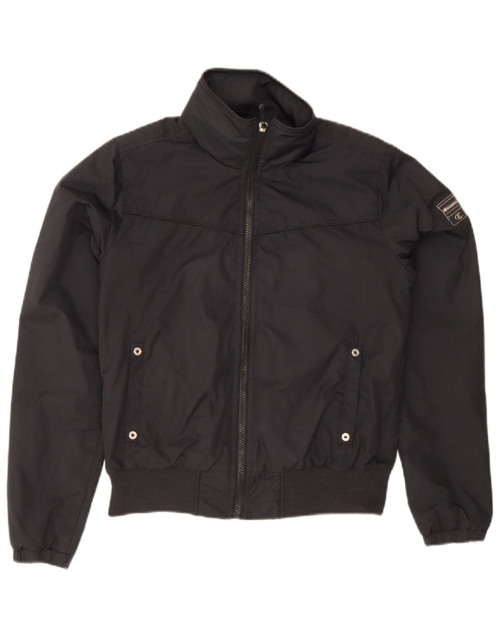 Champion Damen-Bomberjacke mit Kapuze, UK 14, mittleres Marineblau