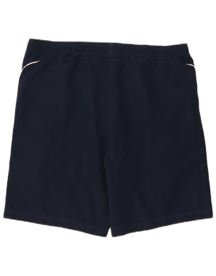 Reebok Herren-Sportshorts, groß, marineblau, Polyester